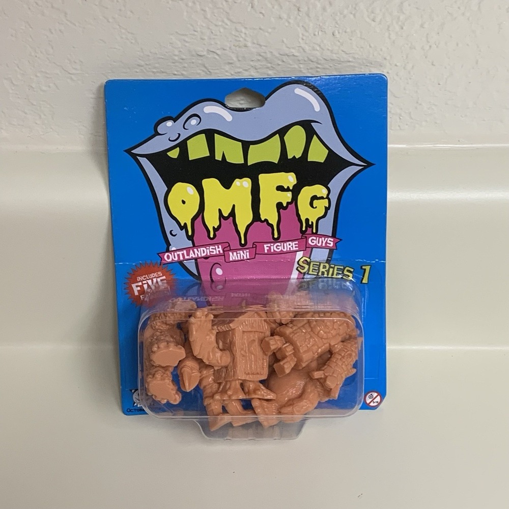 OMFG Outlandish Mini Figure Guys October Toys Series 1 Five Pack (2012)Nib Rare